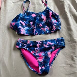 Under Armour Kids Swim Bikini - Blue and Pink
